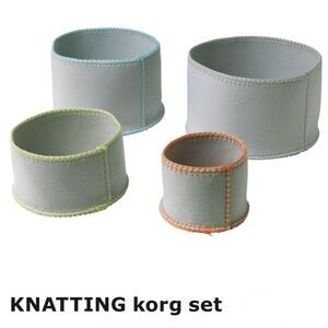 IKEA KNATTING basket set of 4
